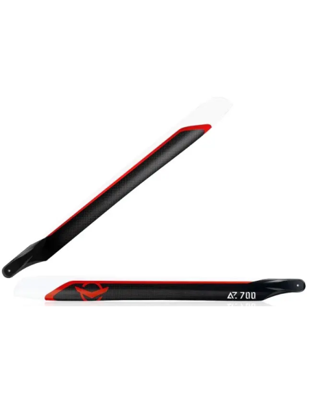 Pales 700mm AzurePower 3D extrême distribution Futurheli