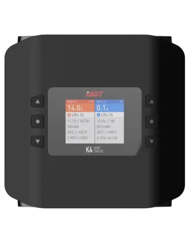 ISDT Futurheli K4 vue de dessus