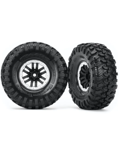 Traxxas 8272X roues 1.9T montées collées (x2) TRX-4