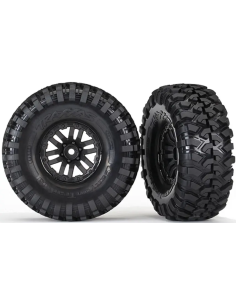 Roues montées collées TRX-4 (x2) Traxxas 8272
