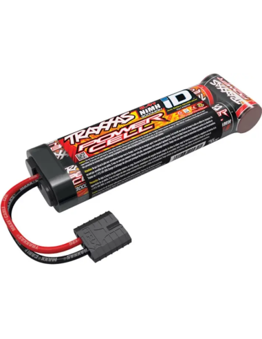 Batterie Nimh 8,4V 3000 Mah EN LONG prise iD Traxxas 2923X
