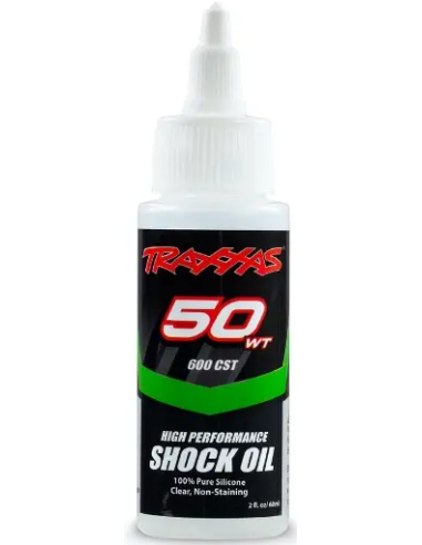 Huile amortisseurs 50WT 60cc 600CST Traxxas 5034