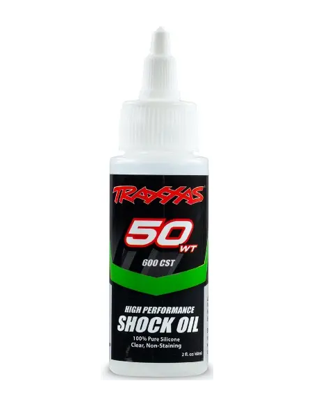 Huile amortisseurs 50WT 60cc 600CST Traxxas 5034