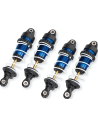 Mini Maxx amortisseurs option GTR Alu Long Bleu avec ressorts 10765-BLUE futurheli
