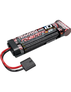 Batterie Nimh 8,4V 5000 Mah EN LONG prise iD traxxas 2960X