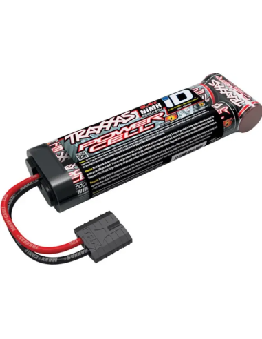 Batterie Nimh 8,4V 5000 Mah EN LONG prise iD traxxas 2960X