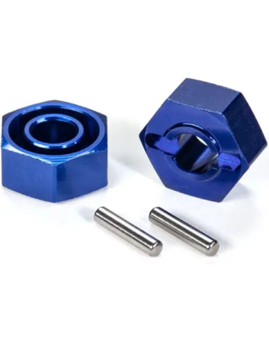 Hexagone de roue alu  12 mm (x2) Traxxas 1654X
