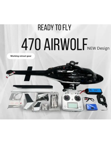 Roban helico complet airwolf futurheli