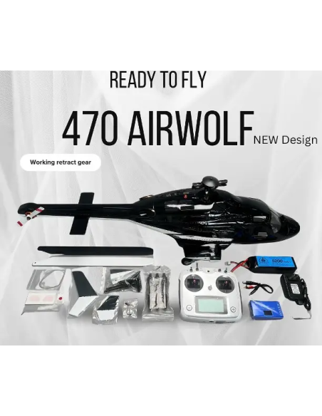 Roban helico complet airwolf futurheli