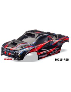 Mini XRT Carrosserie V2 peinte rouge 10715-RED futurheli
