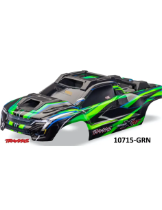 Mini XRT Carrosserie V2 peinte vert 10715-GRN futurheli distribution