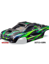 Mini XRT Carrosserie V2 peinte vert 10715-GRN futurheli distribution