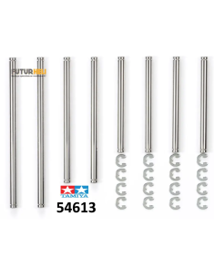 Tamiya 54613 Axes de suspension acier  futurheli