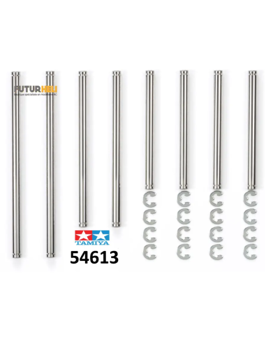 Tamiya 54613 Axes de suspension acier  futurheli