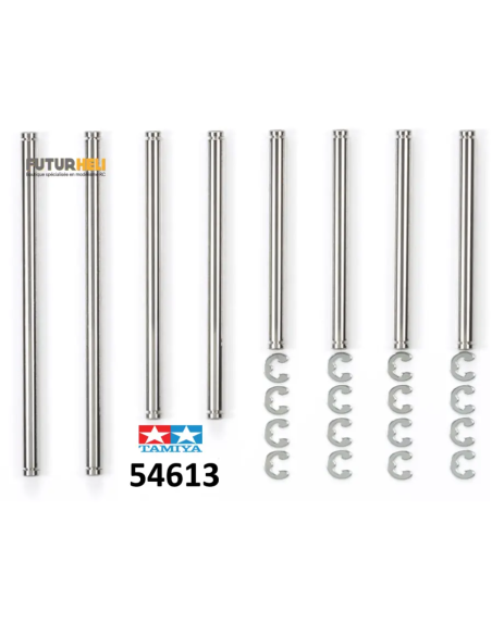 Tamiya 54613 Axes de suspension acier  futurheli