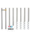 Tamiya 54613 Axes de suspension acier  futurheli