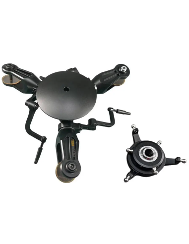 Tête rotor 3 pales + plateau pour axe de 10 mm Roban  futurheli