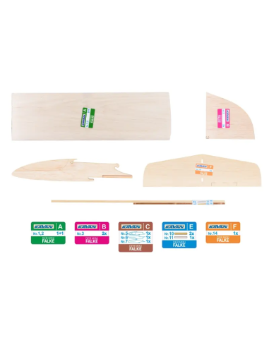 Mini Falke Planeur 710mm kit Kavan KAV02.4315