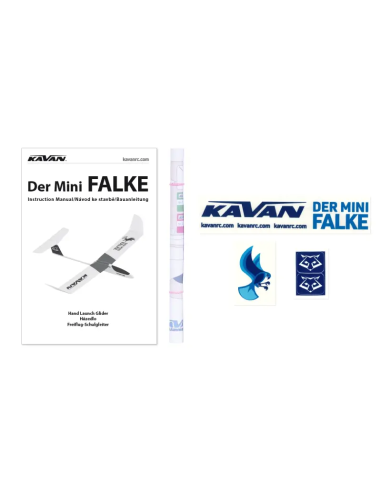 Mini Falke Planeur 710mm kit Kavan KAV02.4315