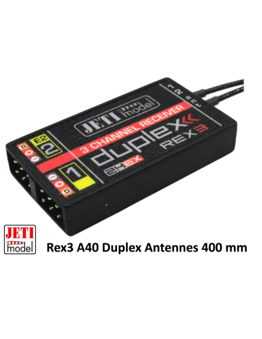 Récepteur Jeti REX3 A40  futurheli RC