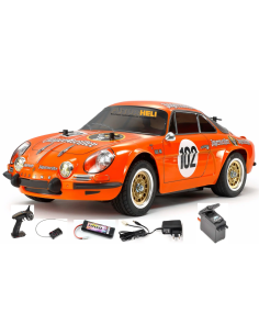 Alpine A110 Jaegermeister M06 + électronique Tamiya 58708L futurheli