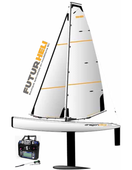 Voilier course V3 Dragon Fly RTR + Radio Josway 8811V3