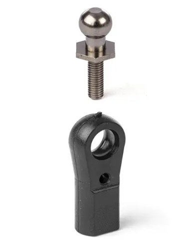 Chape à rotule Maxi M3 Diamètre boule 6MM futurheli