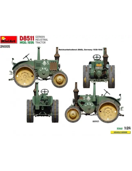 Tracteur Lanz Bulldog au 1/24 ème Futurheli