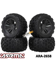 Mini Kraton set de roues Copperhead 2 Arrma ARA-2658