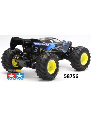 Quirkhopper 4WD Tamiya 58756 vue arrière futurheli