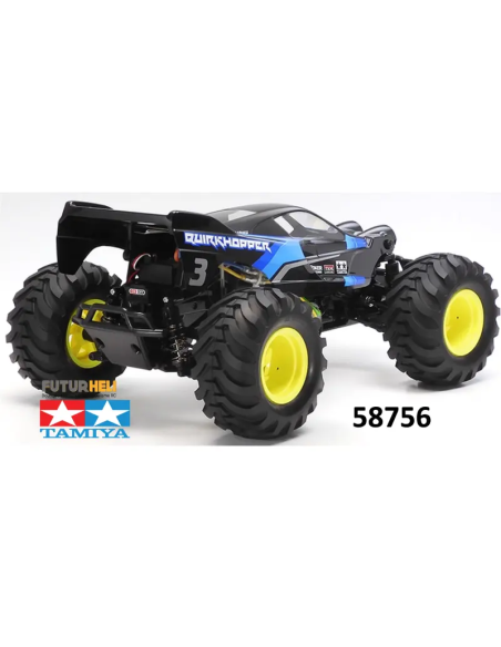 Quirkhopper 4WD Tamiya 58756 vue arrière futurheli
