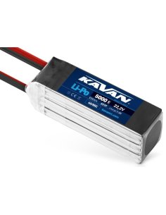 Batterie lipo 5000 mah 6S 22,2v 40/80C Kavan KAV33.6042 futurheli