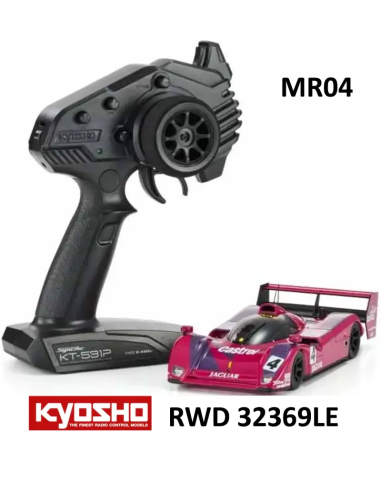 Mini-Z Jaguar XJR-14 1991 Num 4 Avec radio futurheli