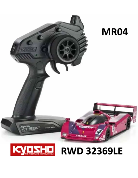 Mini-Z Jaguar XJR-14 1991 Num 4 Avec radio futurheli