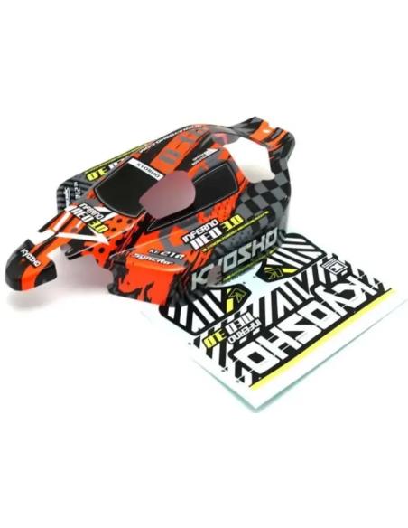 Carrosserie inferno Neo 3.0 rouge Kyosho IFB114RD futurheli
