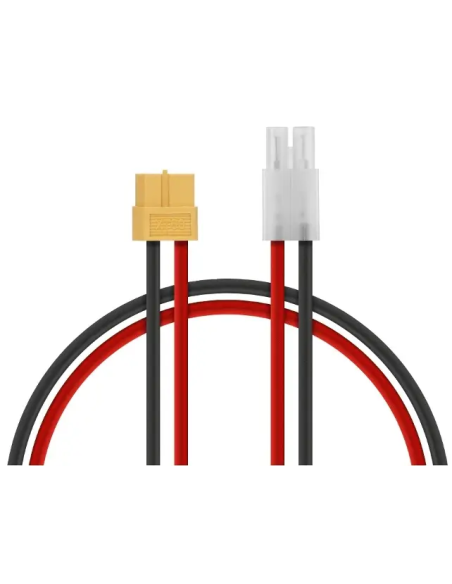Cable de charge Tamiya vers chargeur sortie XT60 Futurheli distribution