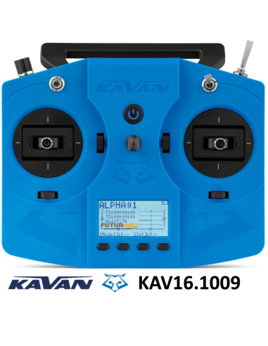 Radio Kavan V5 + récepteur 6 voies Kavan KAV16.1009 futurheli RC