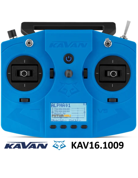 Radio Kavan V5 + récepteur 6 voies Kavan KAV16.1009 futurheli RC
