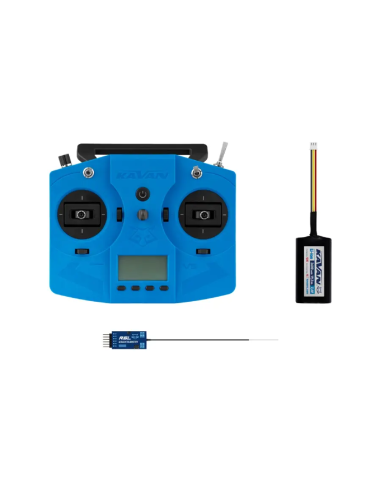 Radio Kavan V5 + récepteur 6 voies Kavan KAV16.1009