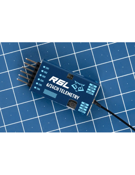 Radio Kavan V5 + récepteur 6 voies Kavan KAV16.1009