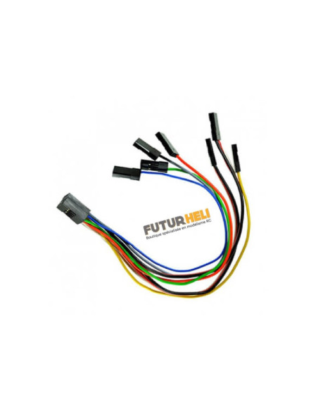 Bavarian demon câble 250mm 3SX/3X/Cortex Futurheli