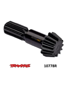 Pignon d'attaque en acier diff avant Traxxas 10778R futurheli