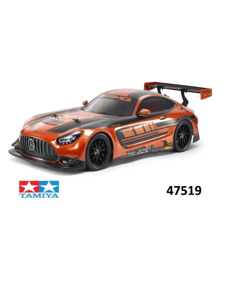 Mercedes AMG GT3 EVO Châssis TT-02 1/10 ème Tamiya 47519 futurheli RC .