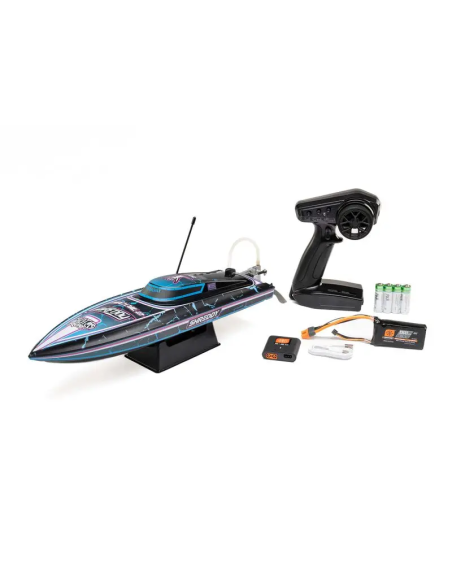 proboat recoil version 2 anti-retournement livré complet équipé d'un moteur brushless