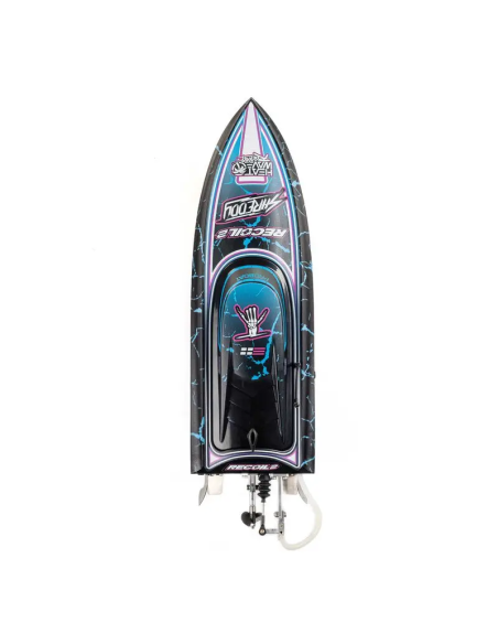 proboat recoil version 2 anti-retournement livré complet équipé d'un moteur brushless