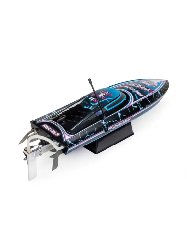proboat recoil version 2 anti-retournement livré complet équipé d'un moteur brushless