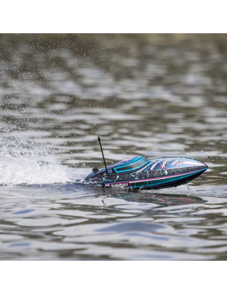 proboat recoil version 2 anti-retournement livré complet équipé d'un moteur brushless