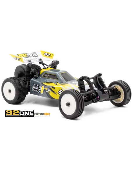 Futurheli 32one 32on Buggy 1/24 Complet 4x2 Jaune