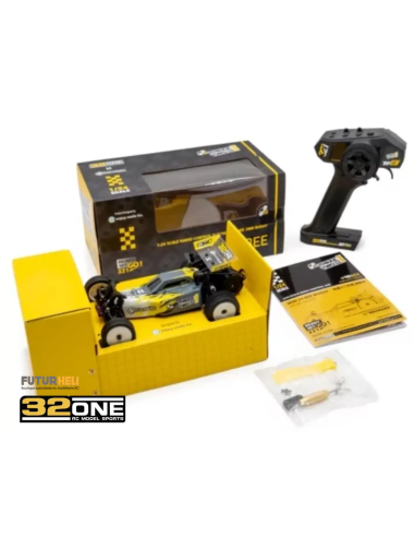 Set voiture 32one buggy jaune futurheli .