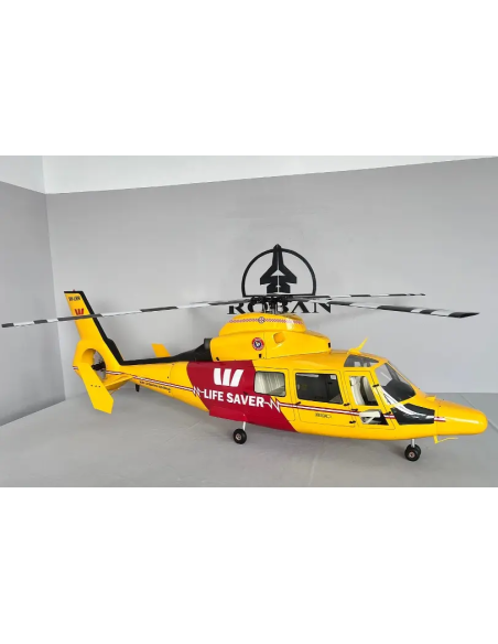 Roban 800 Dauphin sauvetage jaune/rouge AS365
